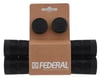 Image 2 for Federal Bikes Command Flangeless Grips (Black) (Pair)